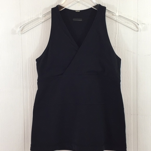 lululemon athletica Tops - Lululemon black deep V Origami Tank Yoga Workout